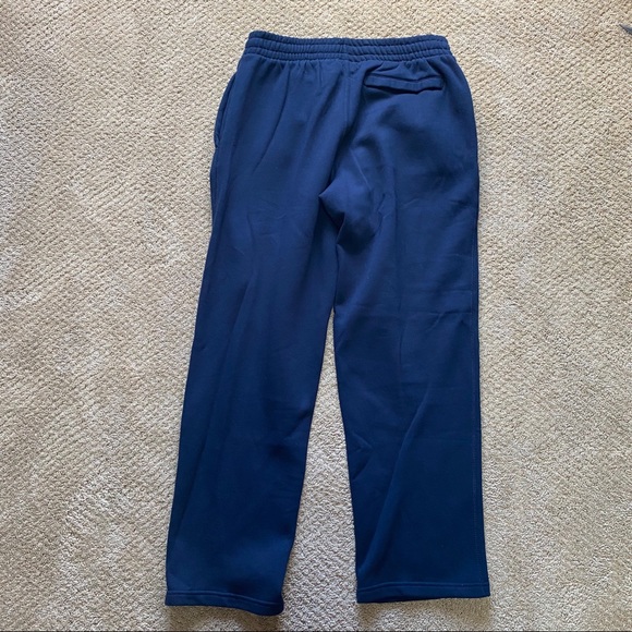 NWT Men’s Nike Fleece Sweatpants Navy Blue - Picture 2 of 8